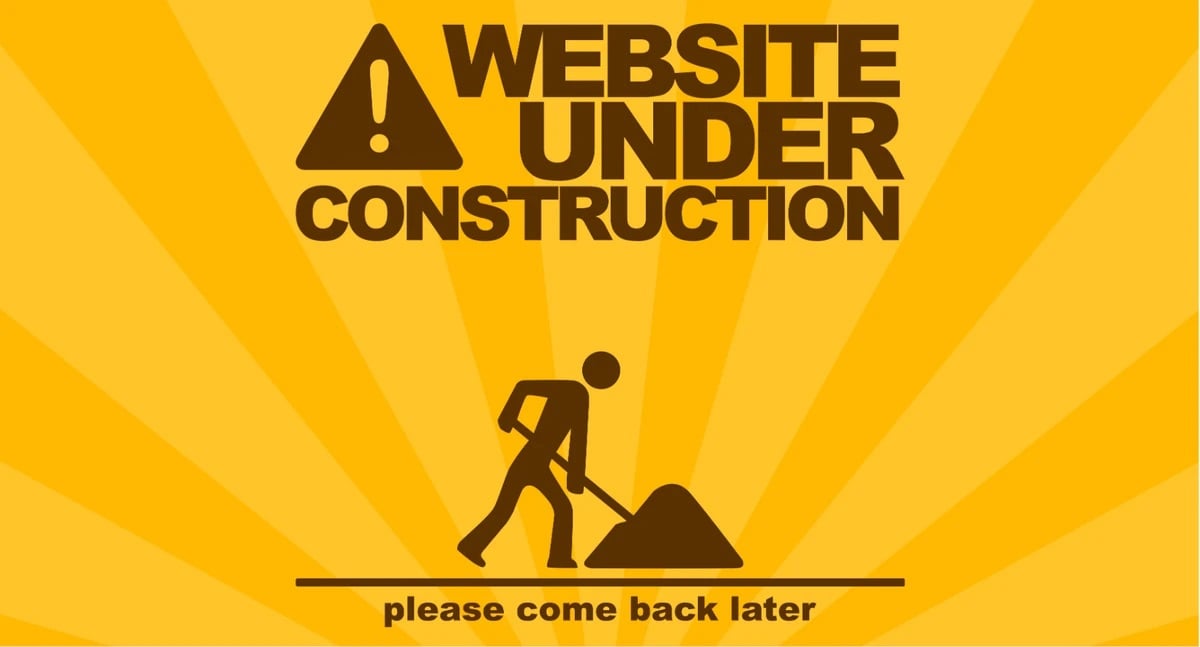 Scheduled website maintenance